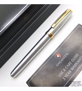 Sheaffer Prelude Krom Altın Kaplama Roller Kalem 342-1   İsme Özel Kalem