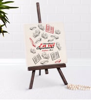 BK Gift Kişiye Özel Dünyanın En iyi Öğretmeni Şovaleli Doğal Taş-7 (Beyaz)