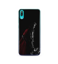 Aslan Neon Tasarım Süper Şeffaf Silikon Telefon Kılıfı Huawei Y7 Pro 2019