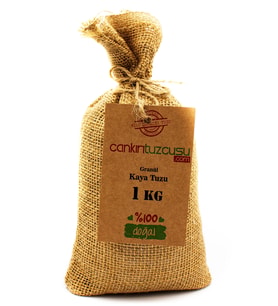 1kg-Granül Kristal Kaya Tuzu