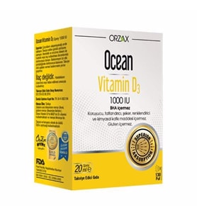 Ocean Vitamin D3 1000 IU Sprey 20ml