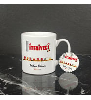 İtfaiyeci Kupa Bardak ve Anahtarlık Set