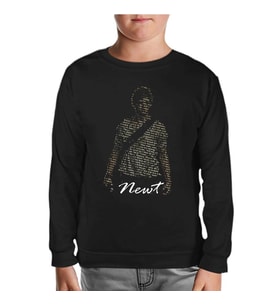 The Maze Runner - Newt Siyah Çocuk Sweatshirt