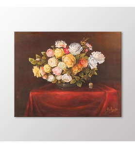 Arty Tablo Natürmort Tablo (Karışık)