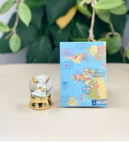 Kişiye Özel 6 Fotoğraflı Travel Tasarımlı Mini Albüm Ve Altınyaldzlı Mini Kar Küresi Set