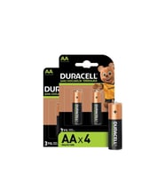 Duracell Şarj Edilebilir AA 1300mAh Piller, 4 Lü Paket