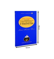 Cübbeli Ahmed Hoca Üç Vasiyetim Kitabı-1190