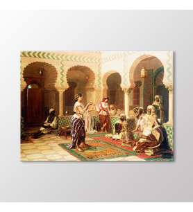 Arty Tablo Cezayir'de Harem Tablo (Karışık)