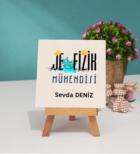 Jeofizik Mühendisi Dekoratif Taş Baskı