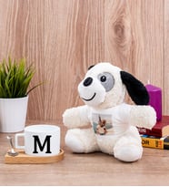 Baş Harfli Fincan ve Peluş Köpek