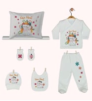 Pia Baby Gl 1948-08 İsme Özel Yastık Zıbın Set