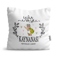 BK Gift Kişiye Özel Yılın En İyi Kaynanası  Yastık