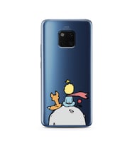 Küçük Prens Tasarım Süper Şeffaf Silikon Telefon Kılıfı Huawei Mate 20 Pro 