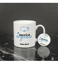 Electrical Engineer Kupa Bardak ve Anahtarlık Set