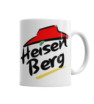 Heisenberg Breaking Bad Logo Pizza Kupa Bardak Porselen
