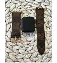 Apple Watch Louis Vuitton Ekose 38 / 40mm Deri Kayış