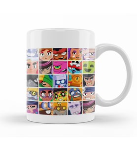 Brawl Stars Hepsi Kupa Bardak Porselen