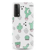 Kılıfland Huawei P Smart 2021 Kılıf Silikon Resimli Kapak Cactus Pattern Stok 901