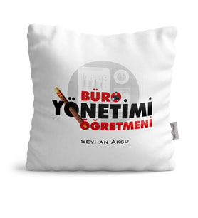 BK Gift Kişiye Özel Büro Yönetimi Öğretmeni  Yastık