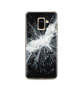 Gökdelen Tasarım Süper Şeffaf Silikon Telefon Kılıfı Samsung A8 Plus