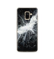 Gökdelen Tasarım Süper Şeffaf Silikon Telefon Kılıfı Samsung A8 Plus