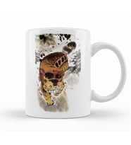 Totoro Cat Bus in The Forest Kupa Bardak Porselen