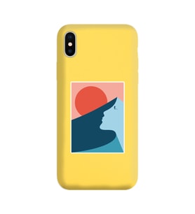 Sarı Lansman Kılıf iPhone X