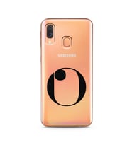 Samsung A40 Harf Tasarımlı Telefon Kılıfı O-Harfi 