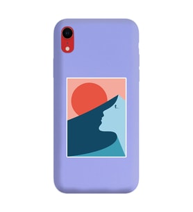 Lila Lansman Telefon Kılıfı Iphone XR