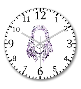 Lodge of Sorceresses the Witcher Duvar Saati Bombeli Gercek Cam
