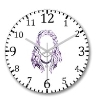 Lodge of Sorceresses the Witcher Duvar Saati Bombeli Gercek Cam