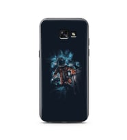 Uzay Boşluğu Tasarım Süper Şeffaf Silikon Telefon Kılıfı Samsung A5 (2015)