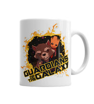 Rocket n' Groot Kupa Bardak Porselen