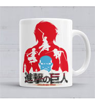 Attack On Titan  Kupa Bardak Porselen
