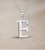 BK Gift Kişiye Özel Harf Kolye (Gümüş)