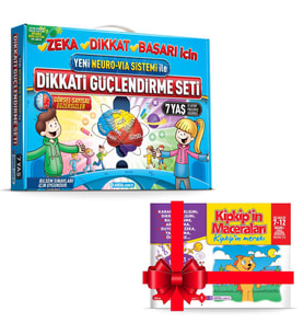 Adeda Dikkati Güçlendirme Seti DGS 7 Yaş - Hikaye Kitabı Hediye 