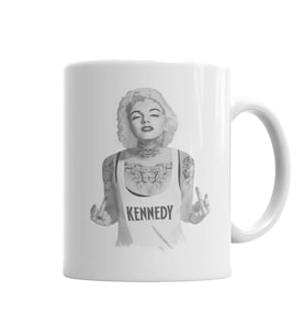 Marilyn Monroe Kupa Bardak Porselen