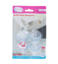 Miny Baby Şeffaf Köşe Koruyucu 4 adet (Boş)