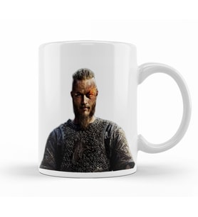 Ragnar Lothbrok Kupa Bardak Porselen