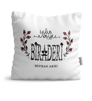 BK Gift Kişiye Özel Yılın En İyi Biraderi  Yastık