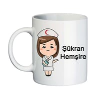 Hemşire Hediyesi İsimli Kupa Bardak