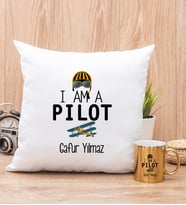 Pilot Yastık ve Gold Kupa Bardak