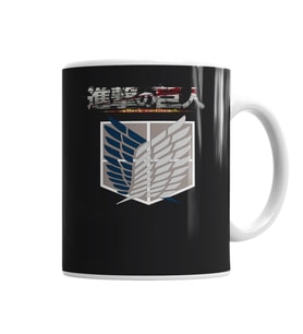 Attack On Titan Kupa Bardak Porselen