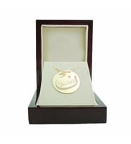 Dua Plaka Kolye Kalem 3,50 Gram 14 Ayar Altın (Sarı)