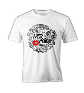 Arctic Monkeys - Songs Beyaz Erkek Tshirt