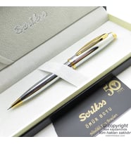 Scrikss 39 Gold Krom Versatil Kalem  Scrikss Oscar  İsme Özel Kalem  Hediye Kalem
