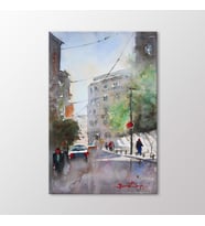 Arty Tablo Suluboya Sokak Tablo (Karışık)