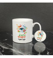 Graphic Designer Kupa Bardak ve Anahtarlık Set 001