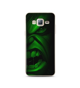 Hulk Tasarım Süper Şeffaf Silikon Telefon Kılıfı Samsung J3 (2016)
