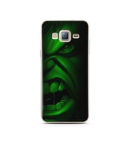 Hulk Tasarım Süper Şeffaf Silikon Telefon Kılıfı Samsung J3 (2016)